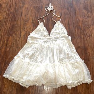 Cute sundress ivory! Size medium!